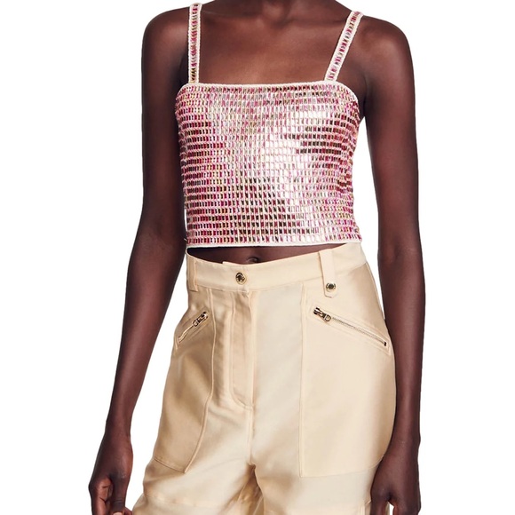 Flashy Crop Top - Picture 1 of 7